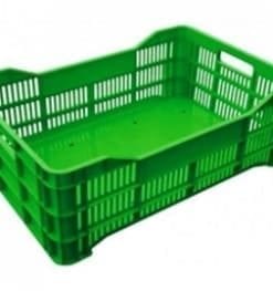 Caja cosechera calada caña baja hoja verde