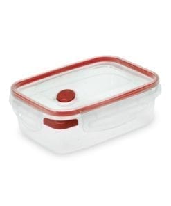 Táper Hermético Rectangular con Válvula 0.7 lt. - Rey