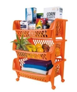 Despensero Real Gigante 3 Niveles Con Ruedas - Rey