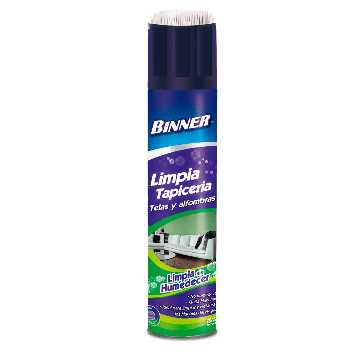 Limpiador Espuma Para Telas Y Alfombras 400 ml. - Binner