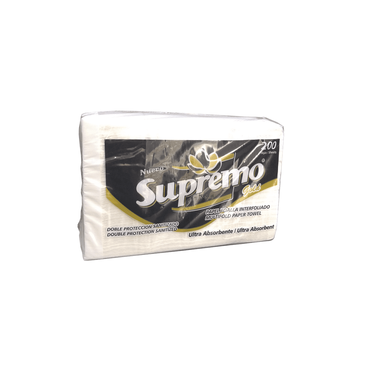 Papel Toalla Interfoliado Blanco x 200 - Supremo