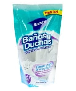 Limpiador De Baños y Duchas 500 ml. Repuesto - Binner