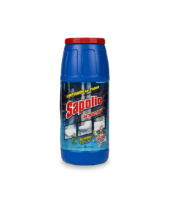 Pulidor en Polvo Antibacterial para Baño en Tubo 450 ml – Sapolio