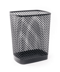 Papelera Calada Decorada - Rey