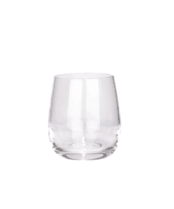 Vaso de vidrio borosilicato 340Ml (6 und)