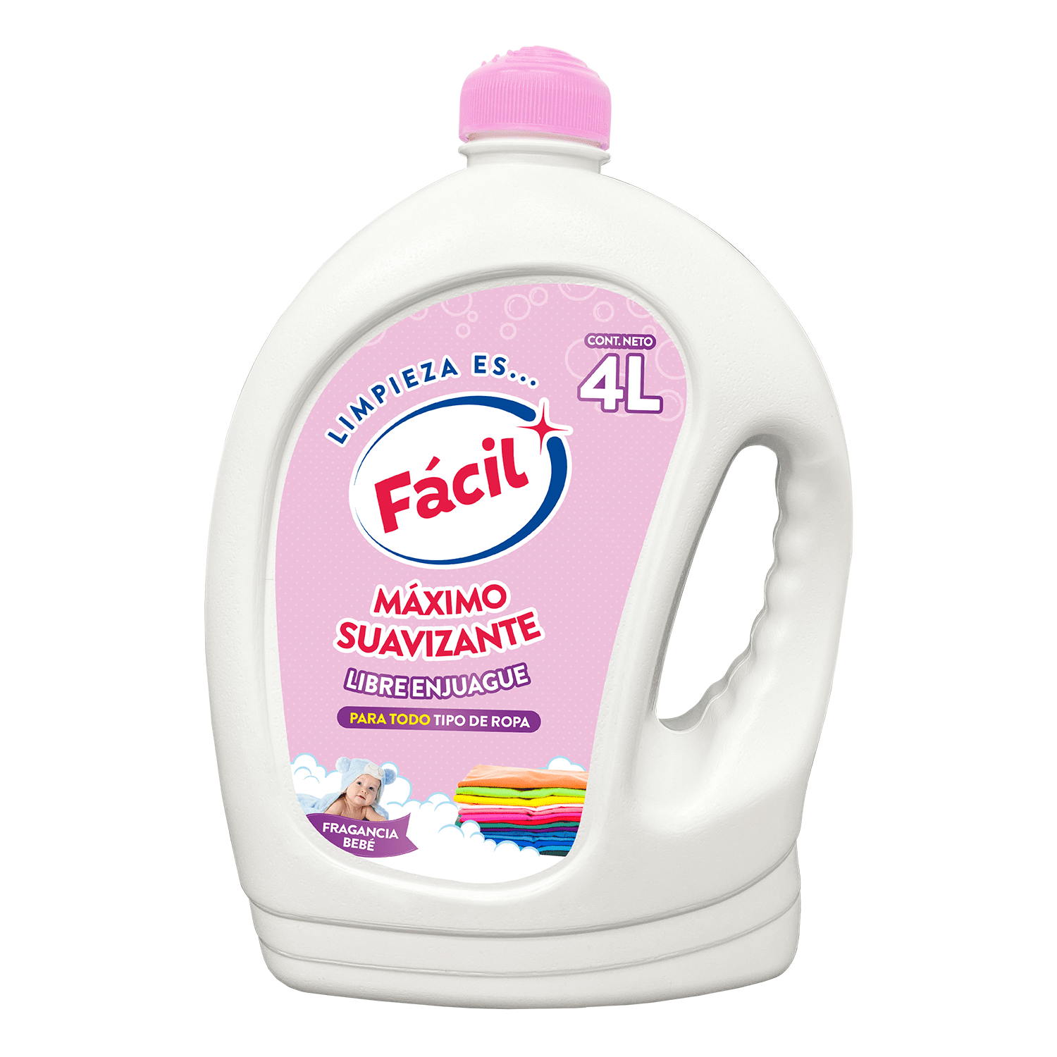 Suavizante 4 Lt. Bebé - Fácil