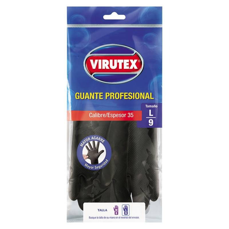 Guante profesional calibre 35 talla L – Virutex