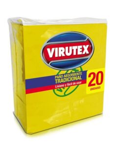 Paño absorbente amarillo x20 (Virutex)