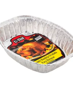 Bandeja aluminio ovalada 8 kg. - U-thil