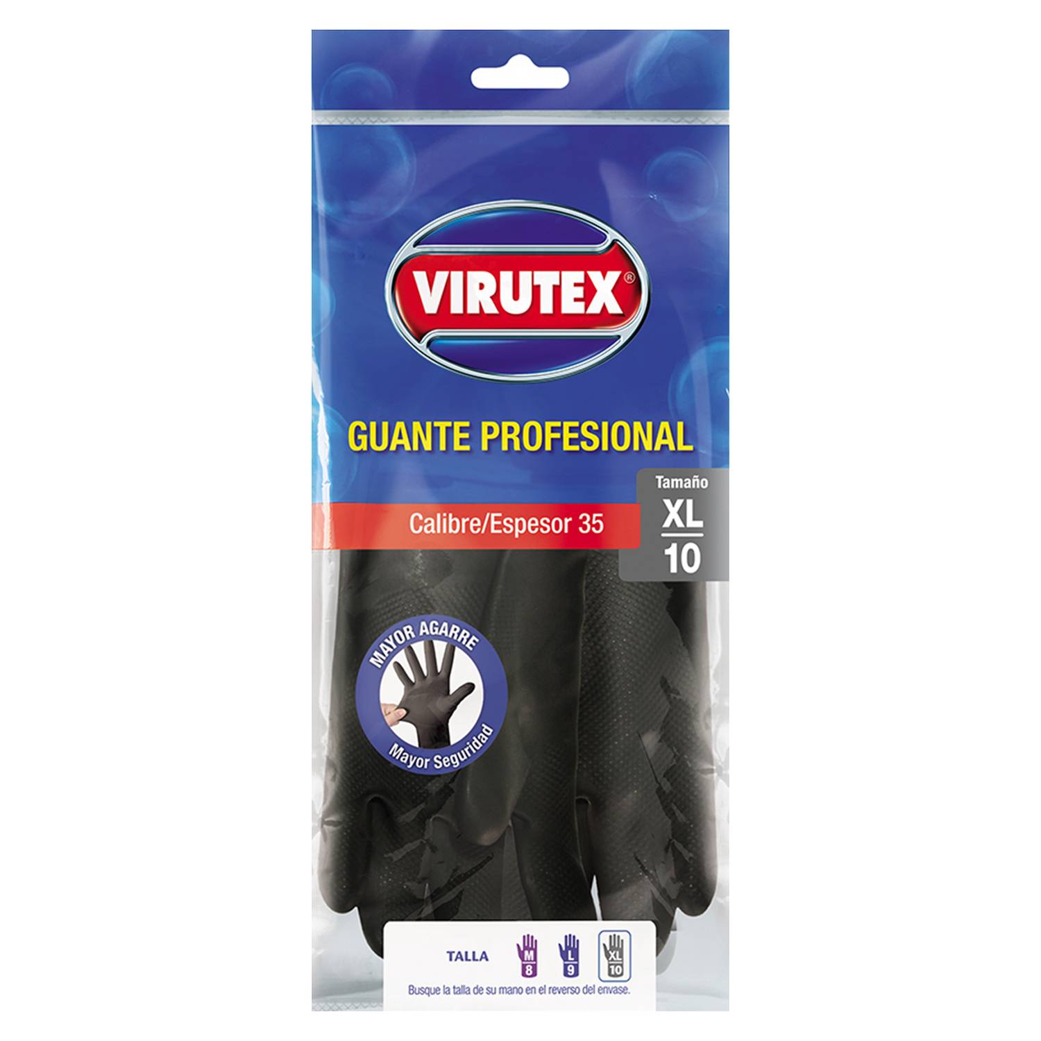 Guante profesional calibre 35 talla XL - Virutex