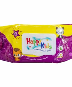 Toallitas humedas x120 - Happy Kids