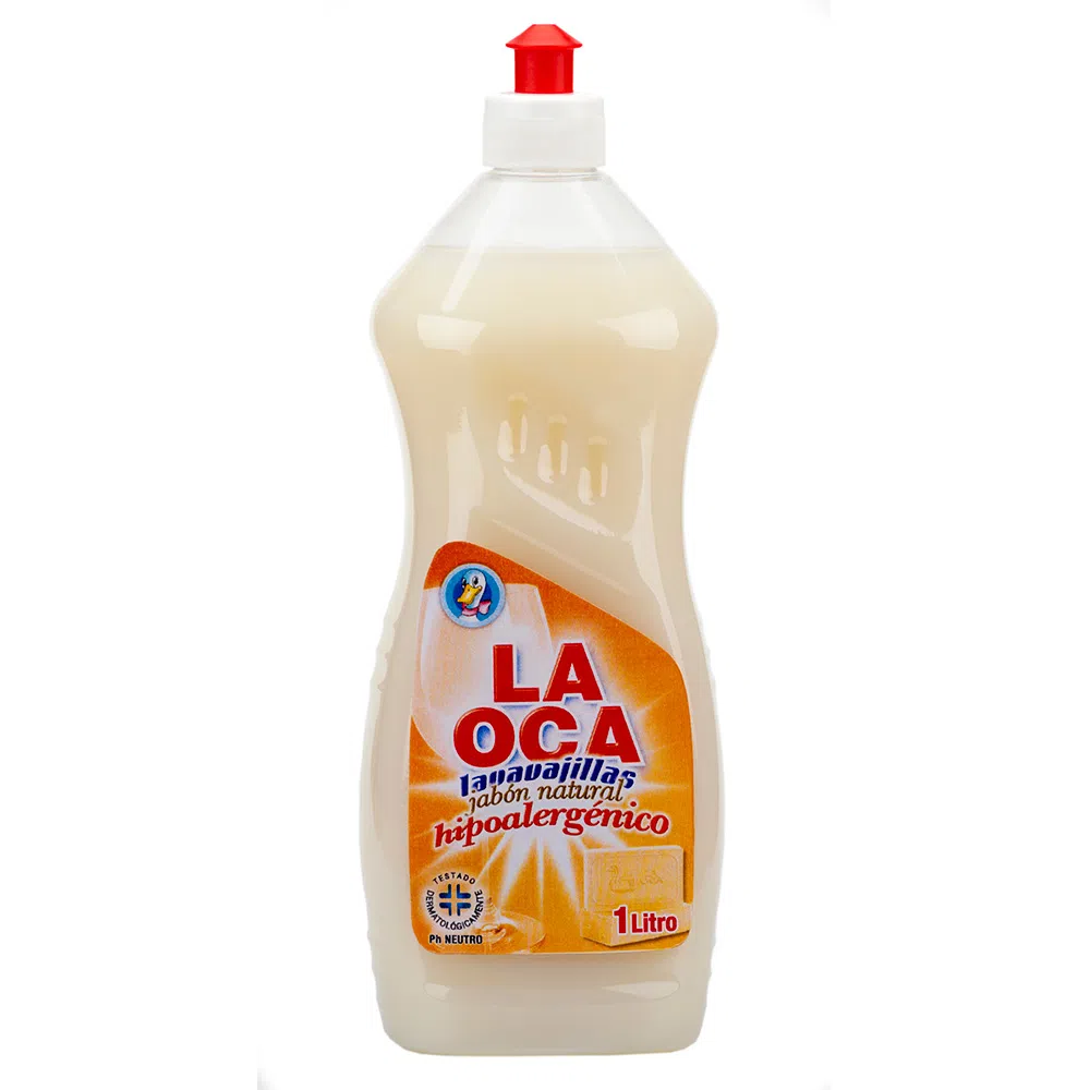 Lavavajilla jabon natural 1 lt. - La Oca