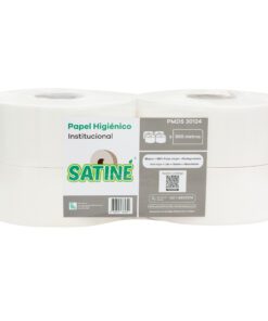 Papel higienico Jumbo 500 mt. x4 - Satine 30124