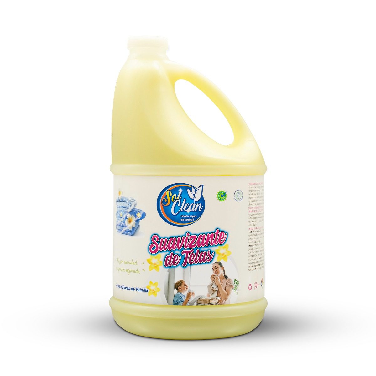 Suavizante 4 lt. Vainilla - Sol Clean