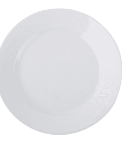 PLATO REDONDO 10.5" BLANCO - 111