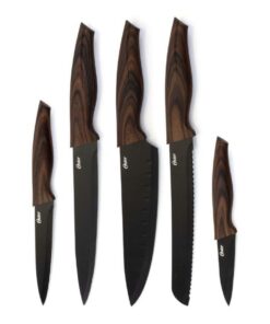 Juego de Cuchillos 5 PZAS de Madera GODFREY OSTER