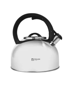 Tetera de acero con silbador 3 Lt. Hogar - Facusa