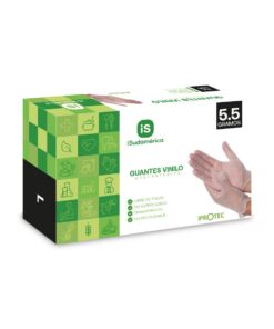 Guante x100 Vinilo 5.5 gr. Talla L - Isudamerica