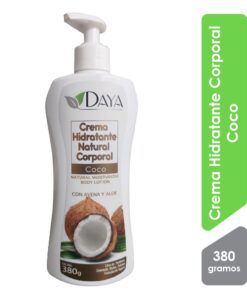 Crema hidratante 380 ml. Coco - Daya