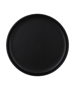 Plato Red. 10" Negro Onix x6 Pza. - 111