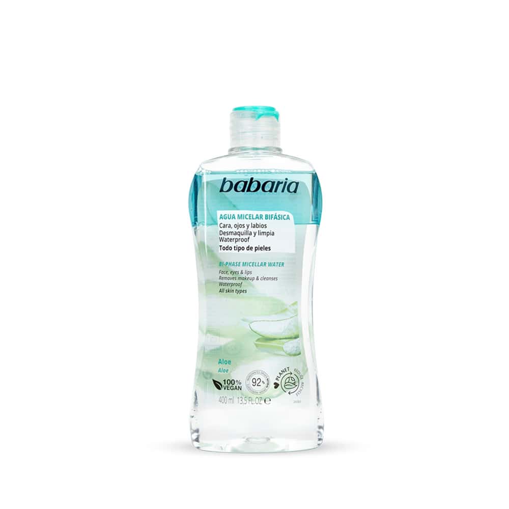 Agua micelar Bifasica 400 ml. - Babaria